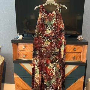 NorthStyle Sleeveless Dress gathered and banded waist